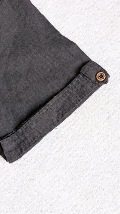 Chemise en lin pour homme Original - Thumbnail 8