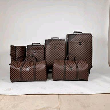 Pack de Valise 6Pcs de Haute Qualit Motif LV