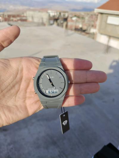 أصلية لون رمادي tomi  ساعة يد - Thumbnail 3