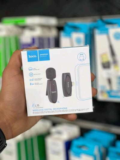 Hoco L15 iPhone microphone Blue