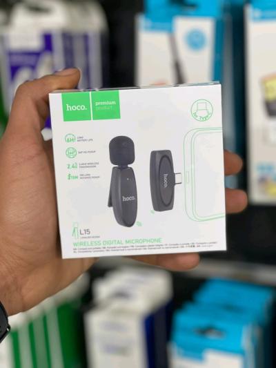 Hoco L15 type C microphone Vert