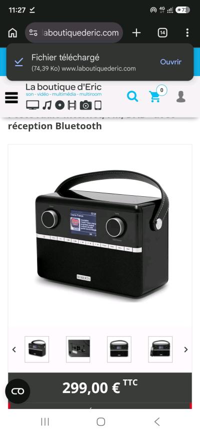 Radio Wifi internet Roberts 94i plus - Thumbnail 2